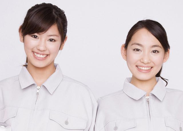 ほとんど女性ばかりの職場で、重い物もほとんどありません。