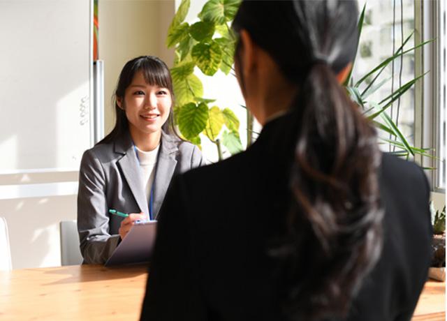 経験よりも人物重視で選考します