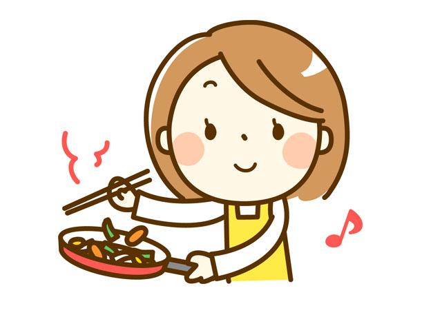 普段の料理の経験が活かせます。