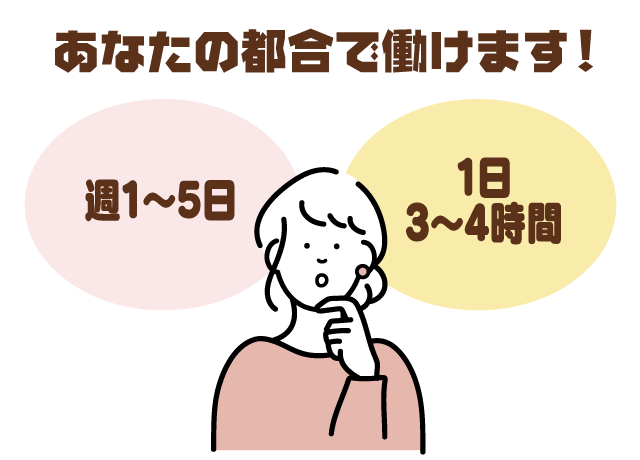 学生、主婦(主夫)、Wワーカー…幅広く活躍できます！