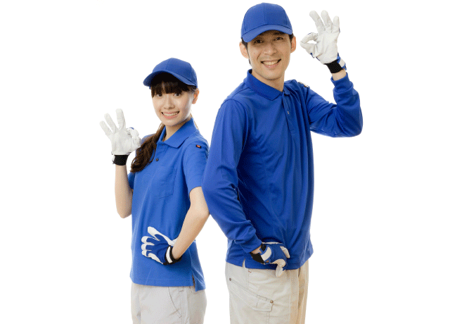 2人1組で行うので未経験の方も安心です。