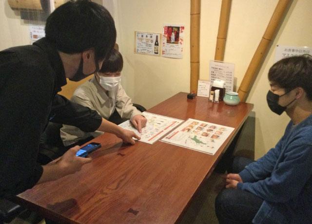 スマホ型ハンディーでラクラクオーダー取り