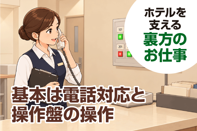 ホテルのフロントスタッフ 電話対応・客室利用状況の管理 パート｜松山ニューグランドホテル(株)｜愛媛県松山市一番町