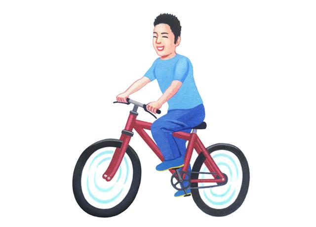 アナタが日頃から乗っている自転車で配達もＯＫ！
