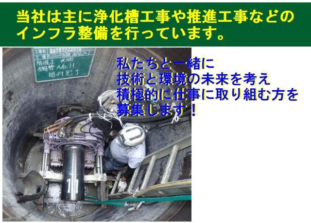 推進工事の様子です。
