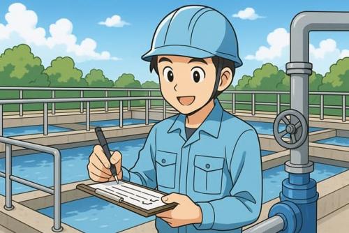 浄化槽管理士 水処理施設 保守点検 資格支援制度 正社員｜伸和環境(株)｜愛媛県松山市三津ふ頭